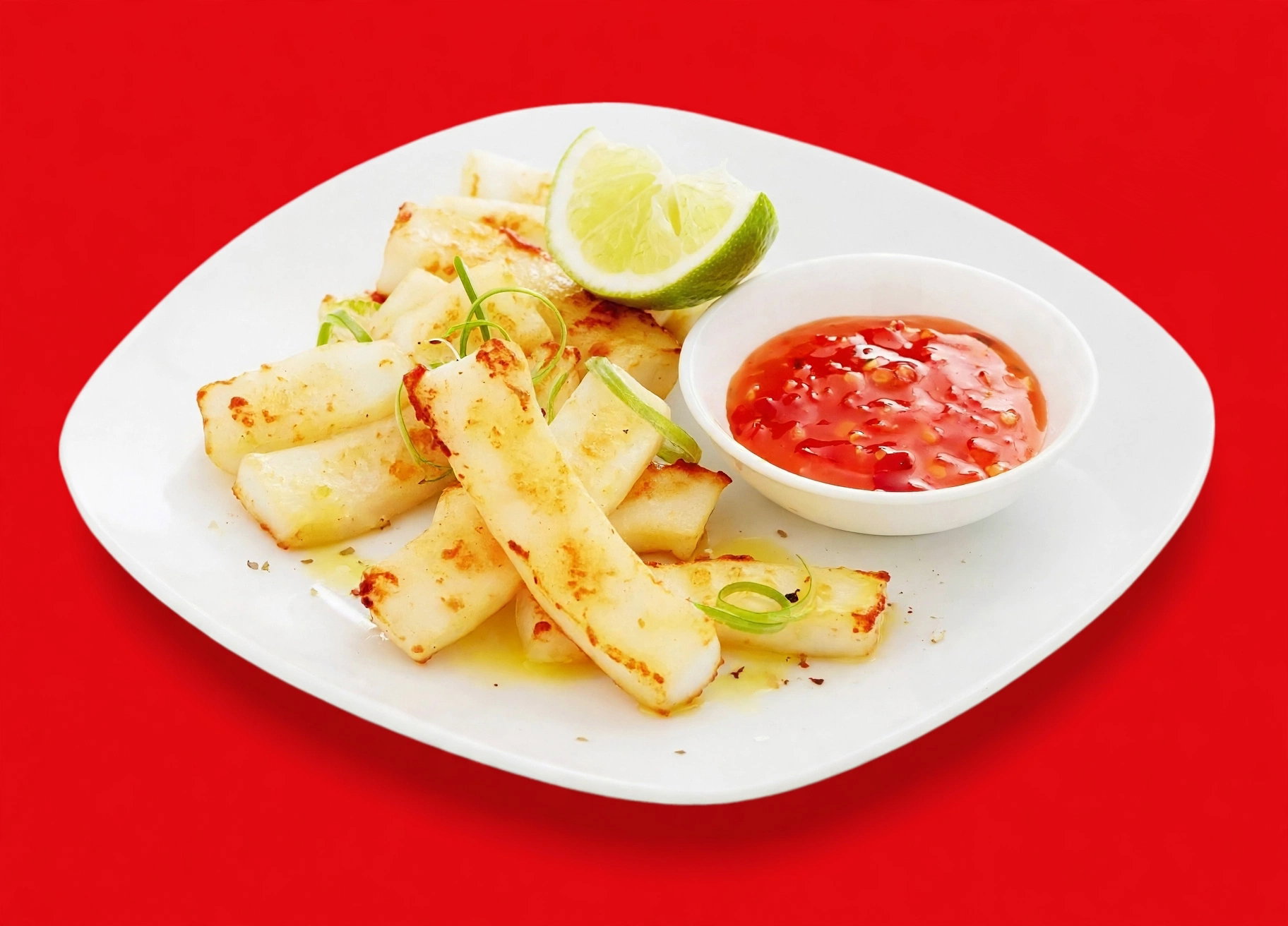 PLAIN CALAMARI STRIPS 800G <<< Econo foods >>>