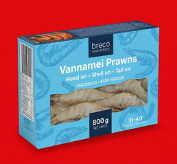 VANNAMEI PRAWNS 31-40 PIECES 800G <<< Econo foods >>>