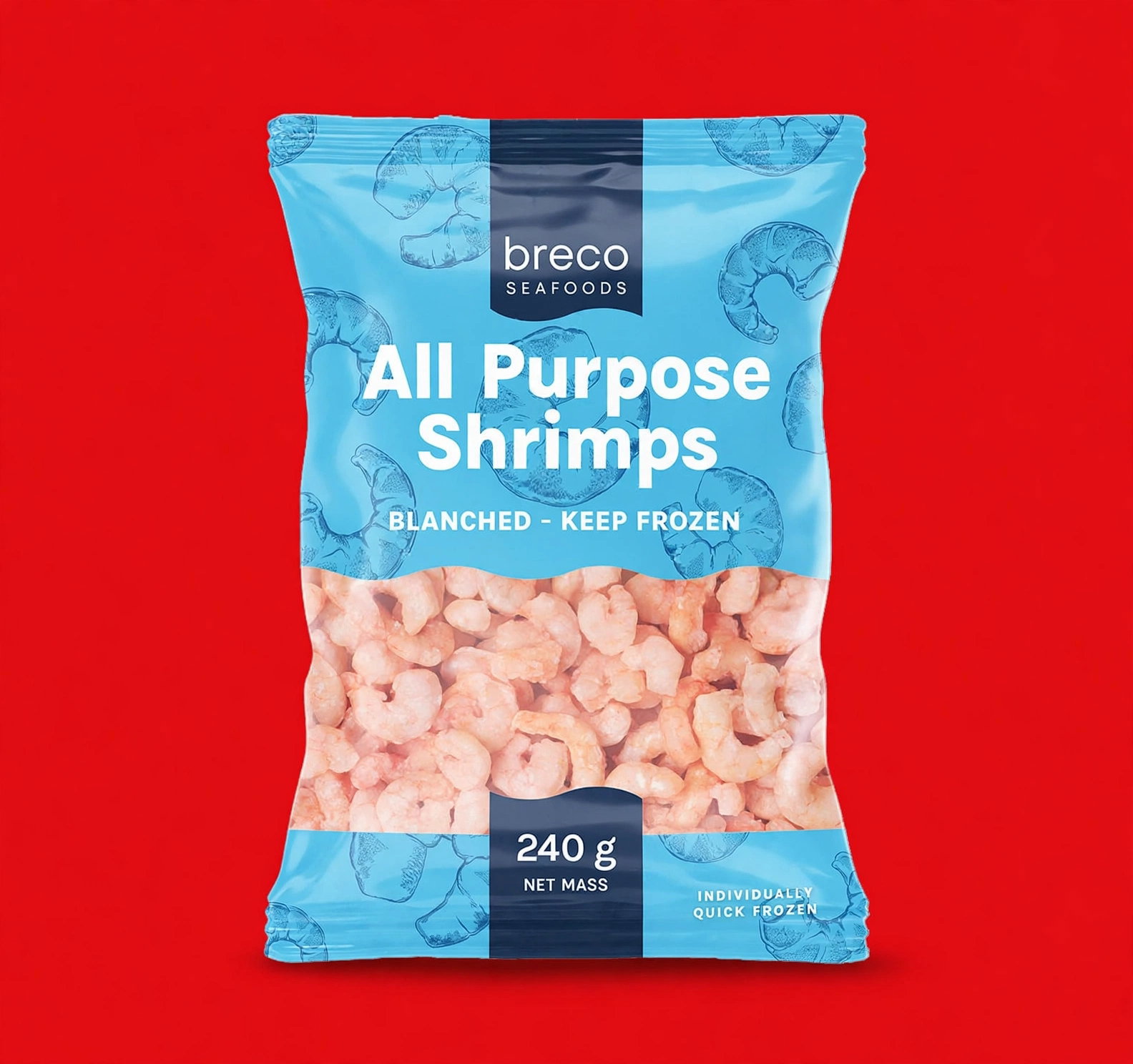 SEAFOOD SHRIMPS 240G <<< Econo Foods >>>