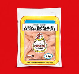 GOLDI IQF CHICKEN BREAST FILLETS 2KG <<< Econo Foods >>>