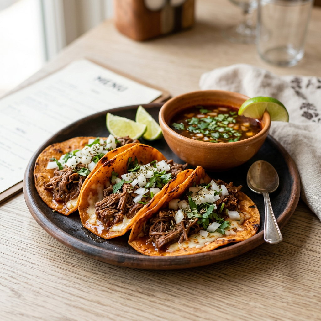TACOS DE BIRRIA