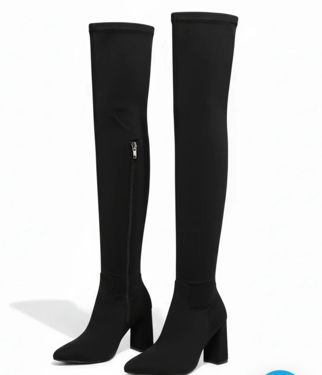 Long high heel boots
