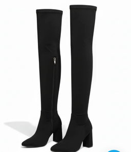 Long high heel boots