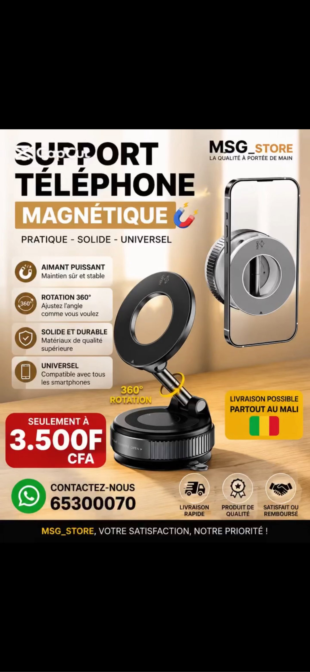 Support de phone Me