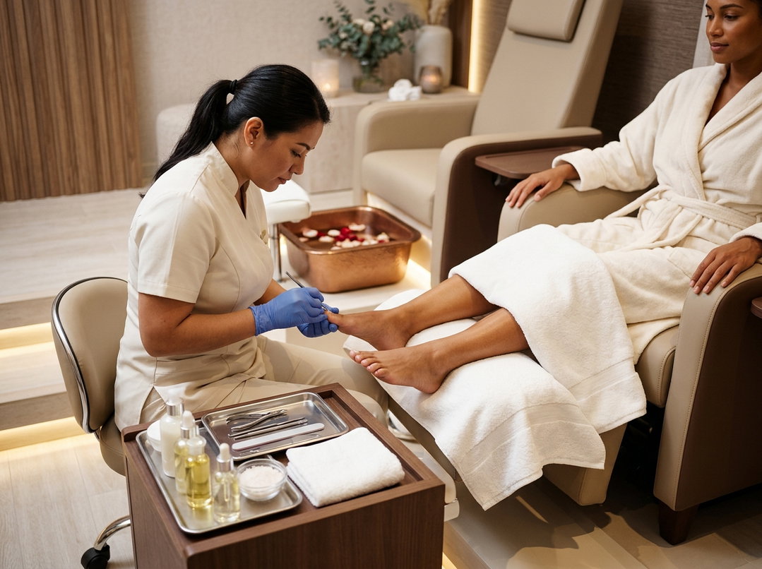 Pedicura Express o Básica