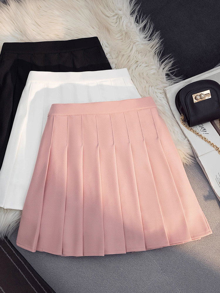 Pleated Skirt - Stretch - Tailored_0