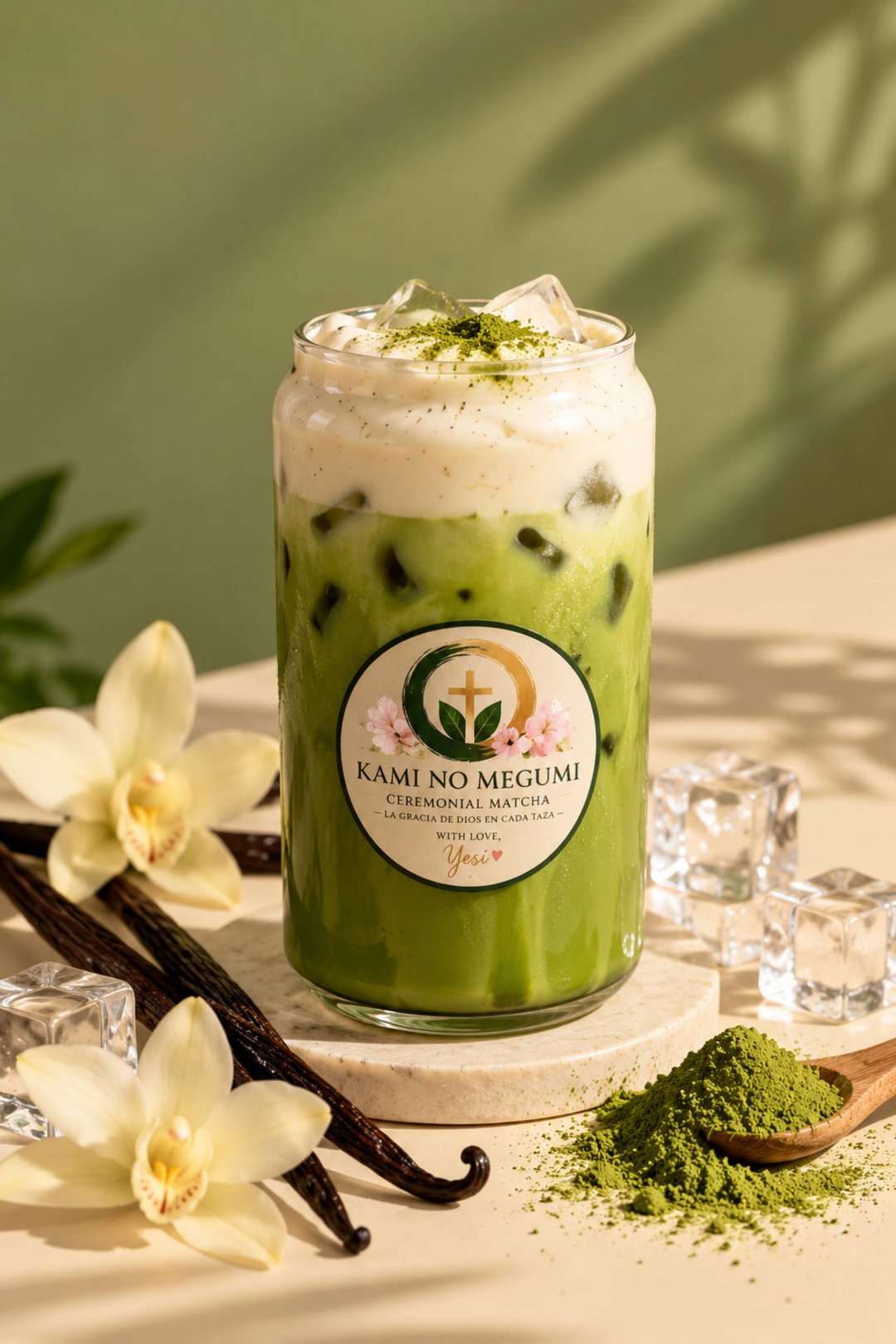 Vanilla Ice Matcha 16oz