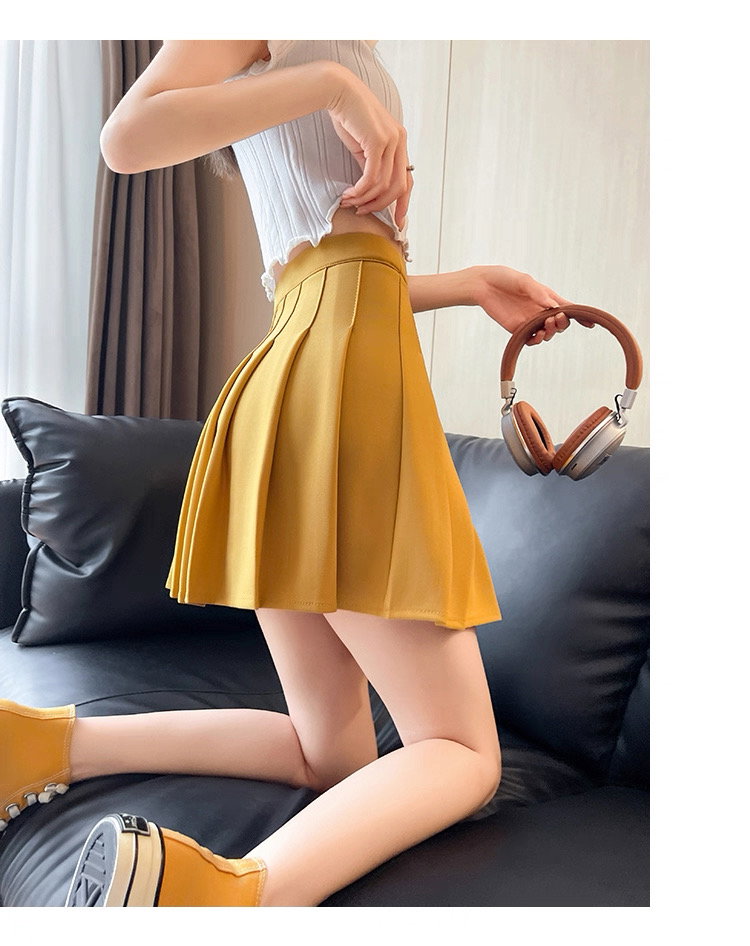 Pleated Skirt - Stretch - Tailored_7