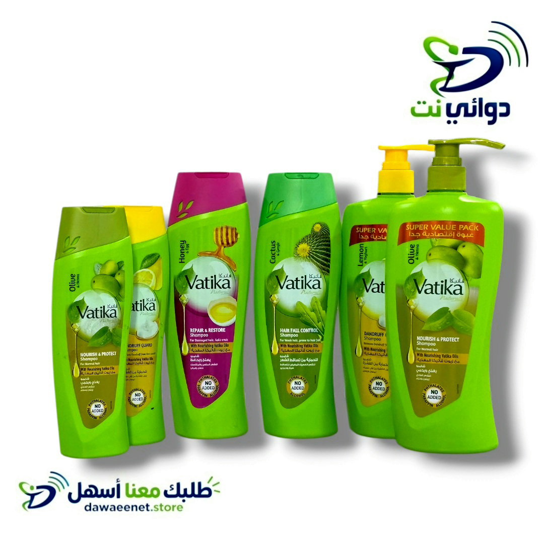 Vatika فاتيكا شامبو  (جميع الاحجام)_0