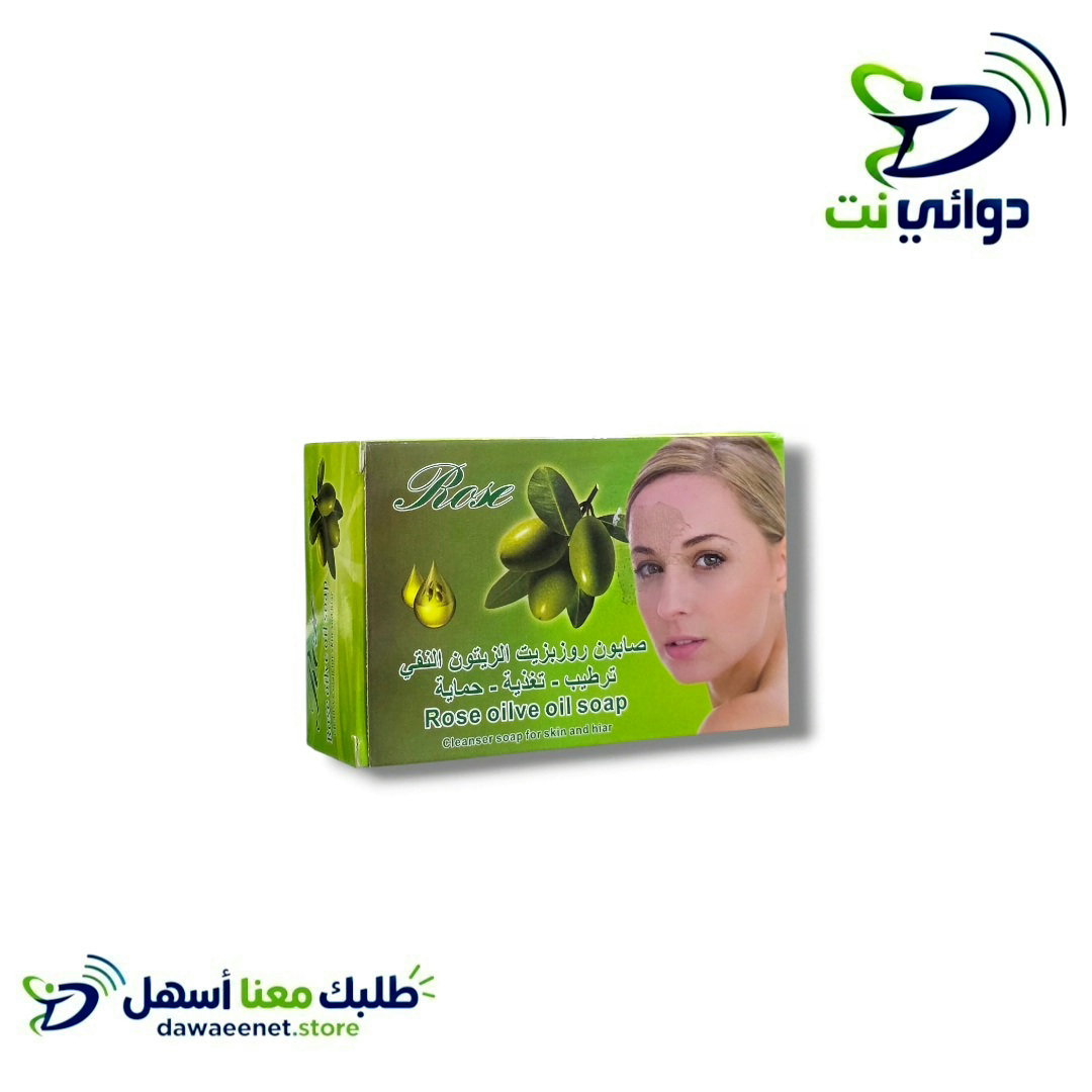 Rose روز صابون بزيت الزيتون
