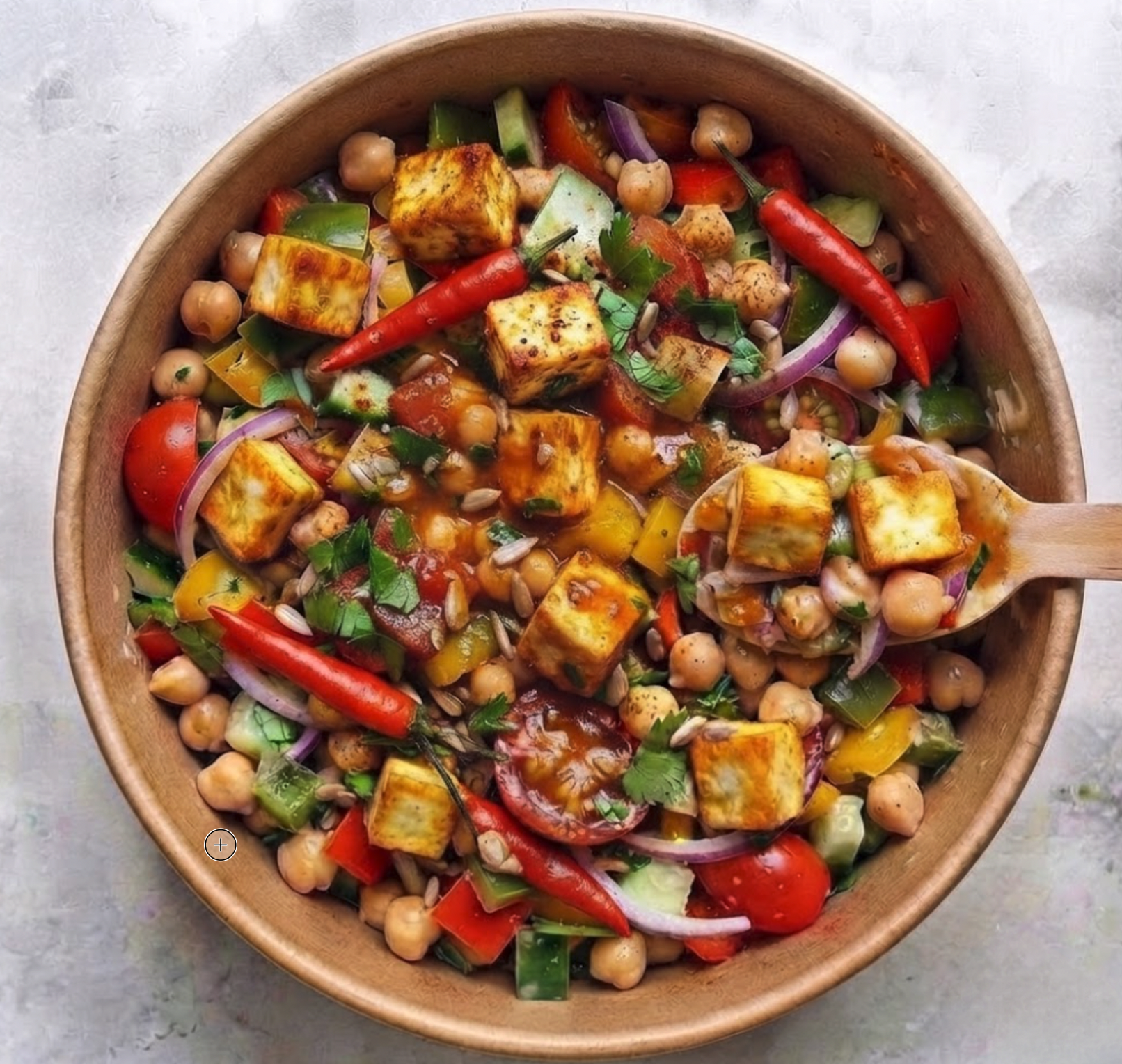 Peri Peri Paneer Salad_0