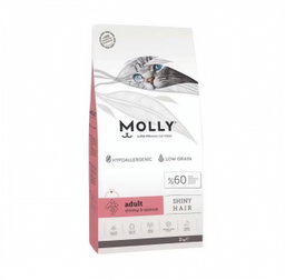 Molly Shiny Hair Cat Food | Skin & Coat Care Dry Cat Food Malaysia
