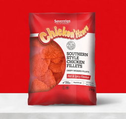 SOUTHERN STYLE CHICKEN BREAST FILLETS HOT & SPICY 2KG <<< Econo Foods >>>
