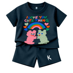 SETELAN PENDEK SERIES HUGGY BEAR CUTE THING