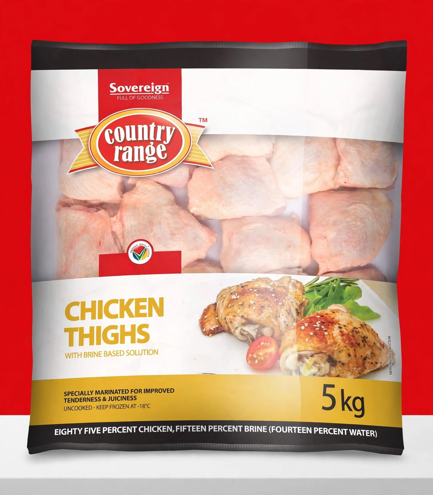 COUNTRY RANGE CHICKEN THIGHS 5KG <<< Econo Foods >>>