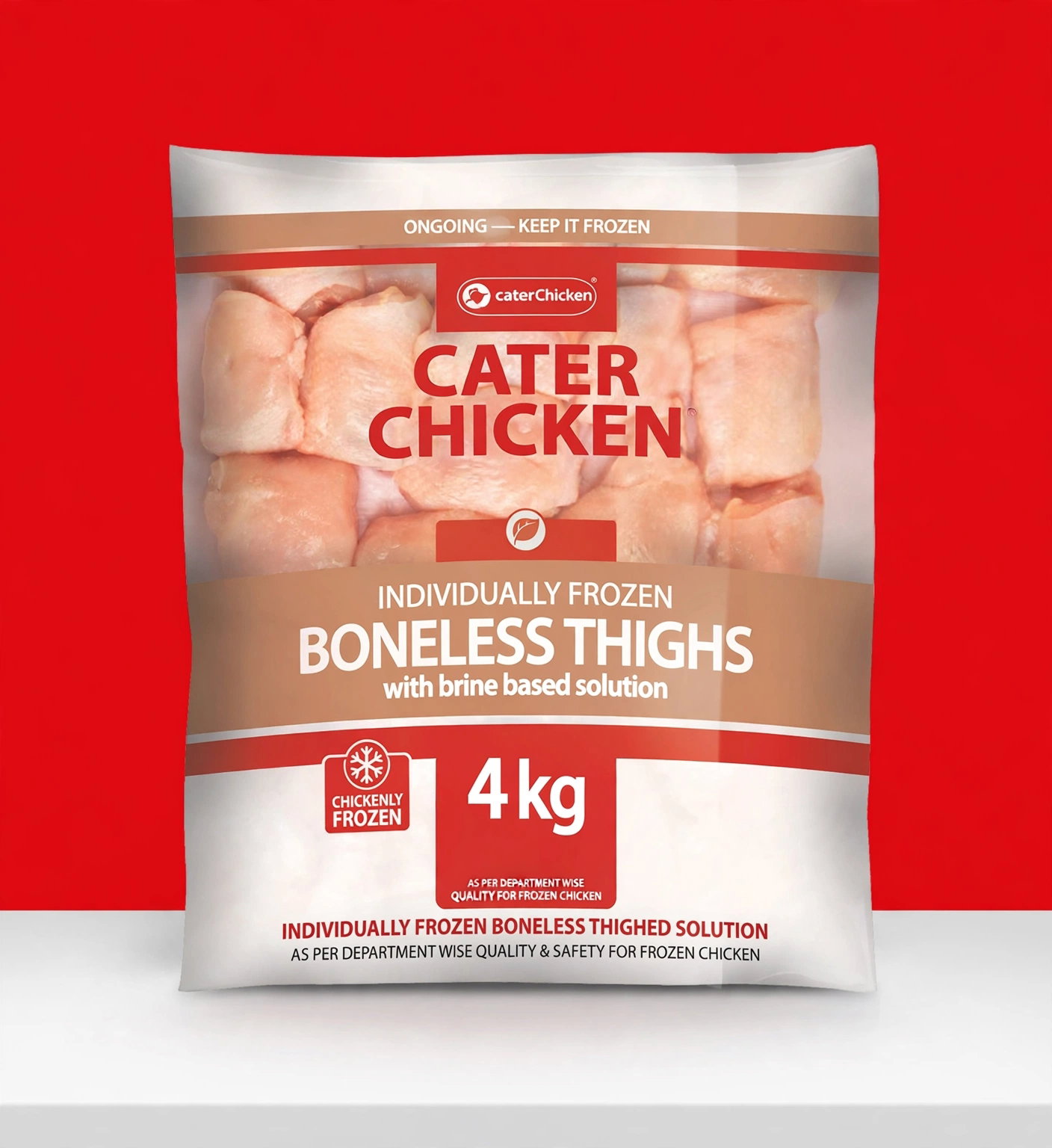 SOVEREIGN BONELESS CHICKEN THIGHS 4KG <<< Econo Foods >>>