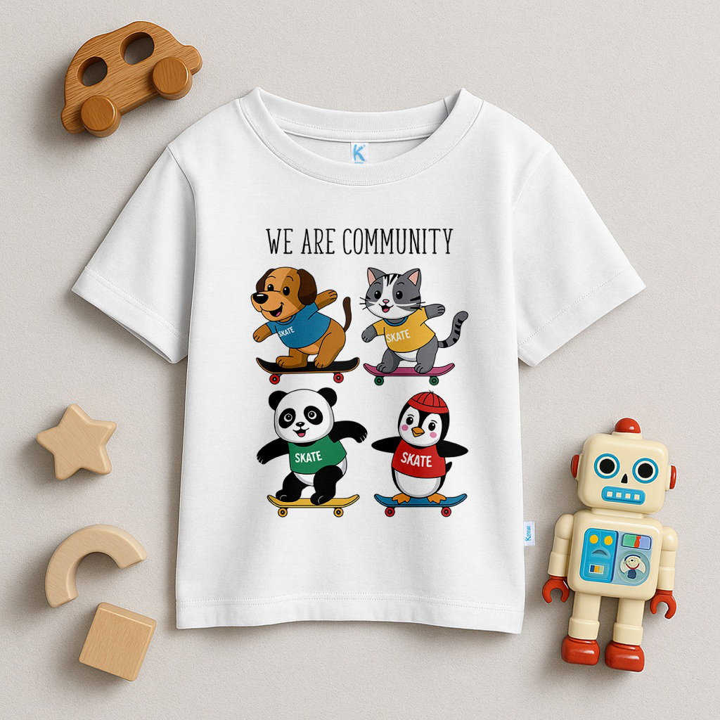 KAOS ATASAN PENDEK SERIES ROLLER SKATE WE ARE COMMUNITY_0