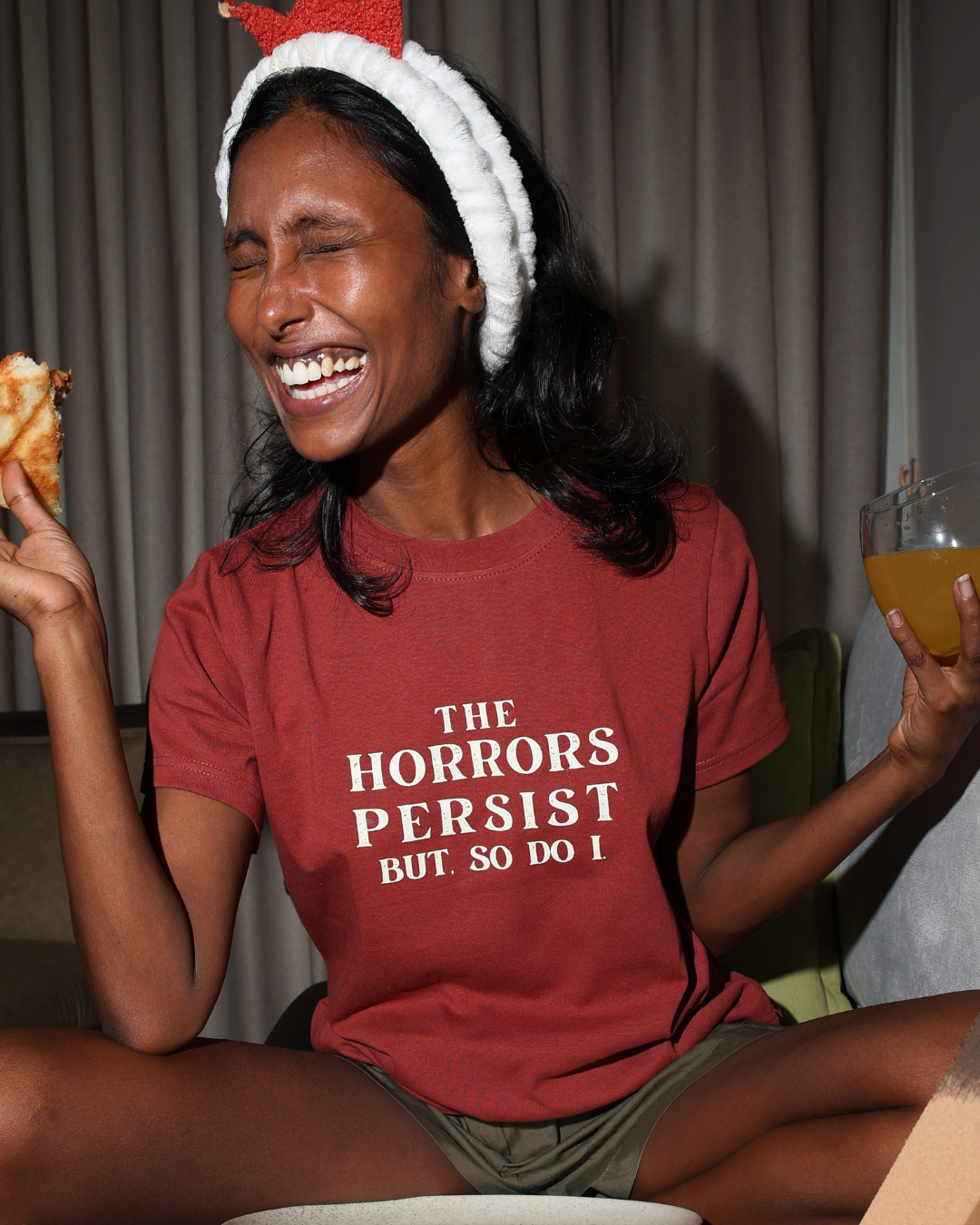 The Horrors Persist Cotton Tshirt