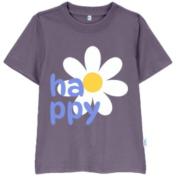 KAOS ATASAN PENDEK SERIES ROLLER SKATE HAPPY FLOWER CITY