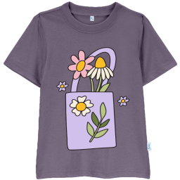 KAOS ATASAN PENDEK SERIES ROLLER SKATE TOTTE BAG FLOWER
