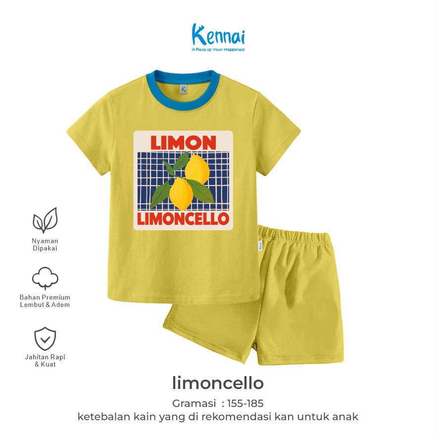 SETELAN PENDEK SERIES SUNNY LIMONCELLO_0