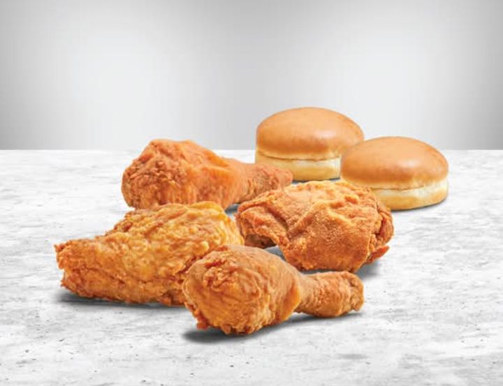 4 piece Meal + 2 rolls