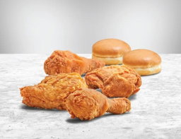 4 piece Meal + 2 rolls 