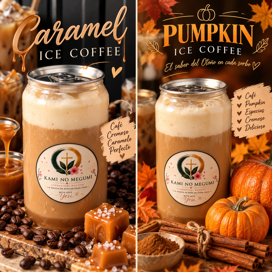 Ice coffee to go can 