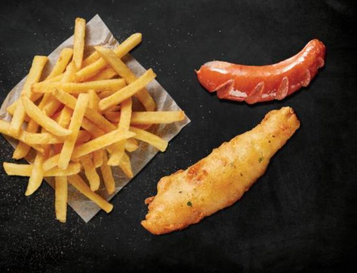 Small Russian+ small hake+ small chips 390g_0