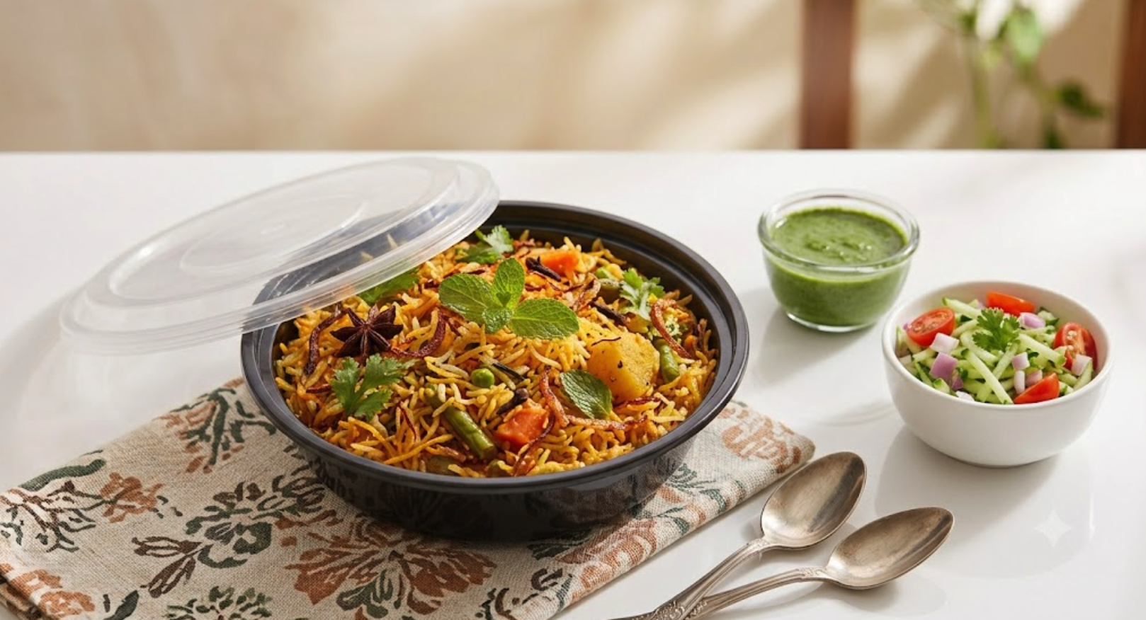 Hyderabadi Veg Dum Biryani_0