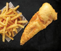 Large hake & small chips 320g