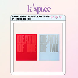 EVAN - 1st Mini Album 'DEATH OF ME' PHOTOBOOK VER.