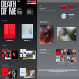 EVAN - 1st Mini Album 'DEATH OF ME' PHOTOBOOK VER.