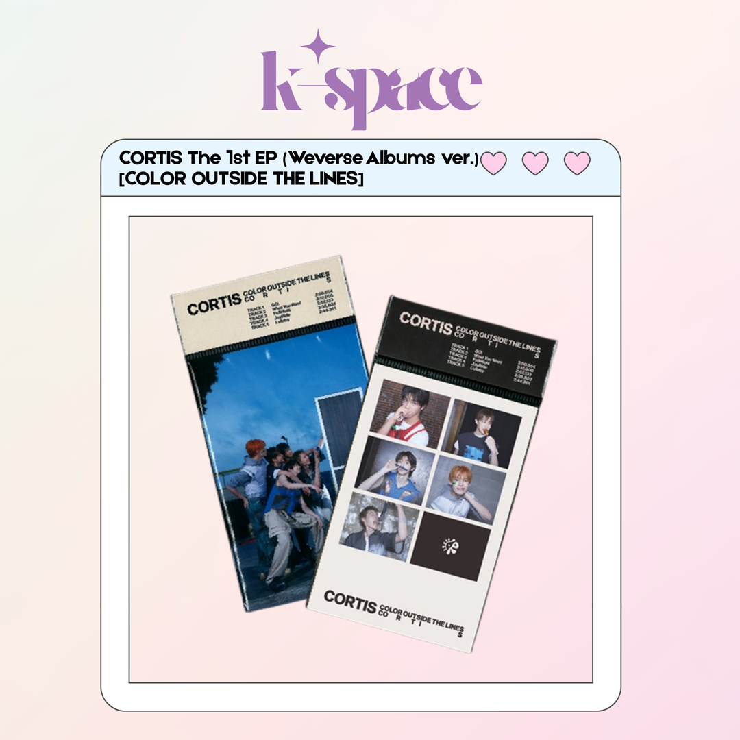CORTIS The 1st EP [COLOR OUTSIDE THE LINES] (Weverse Albums ver.)