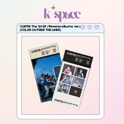 CORTIS The 1st EP [COLOR OUTSIDE THE LINES] (Weverse Albums ver.)