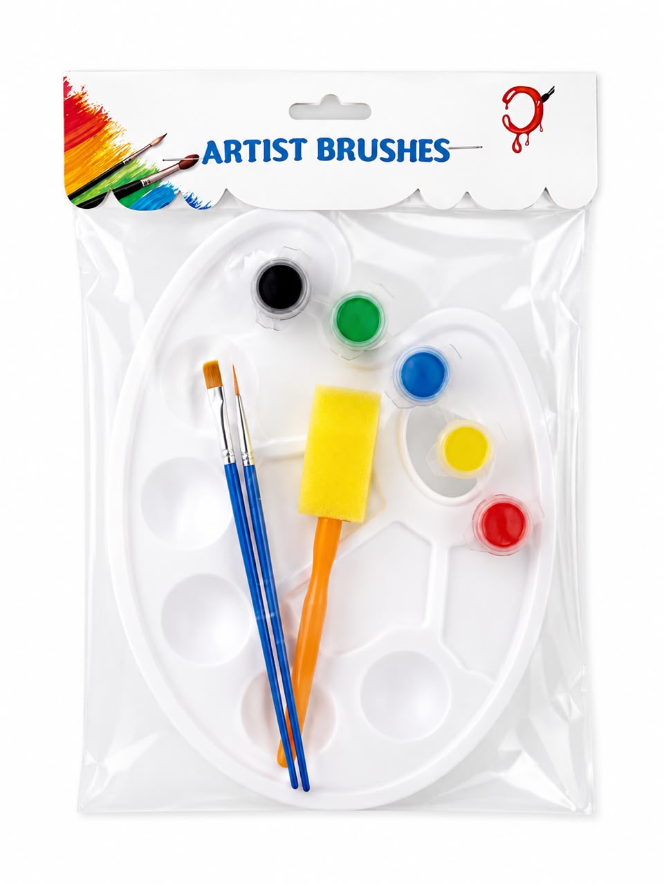  Kids Painting Palette Set 