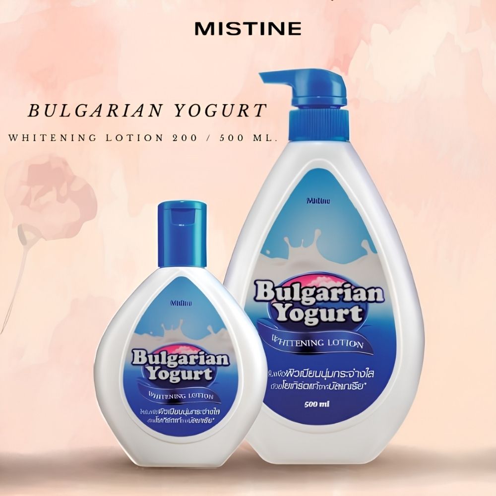 Mistine - Bulgarian Yogurt Whitening Lotion (Blue - 200ml+500ml Set) | Wholesale Bath & Body Care Singapore_2