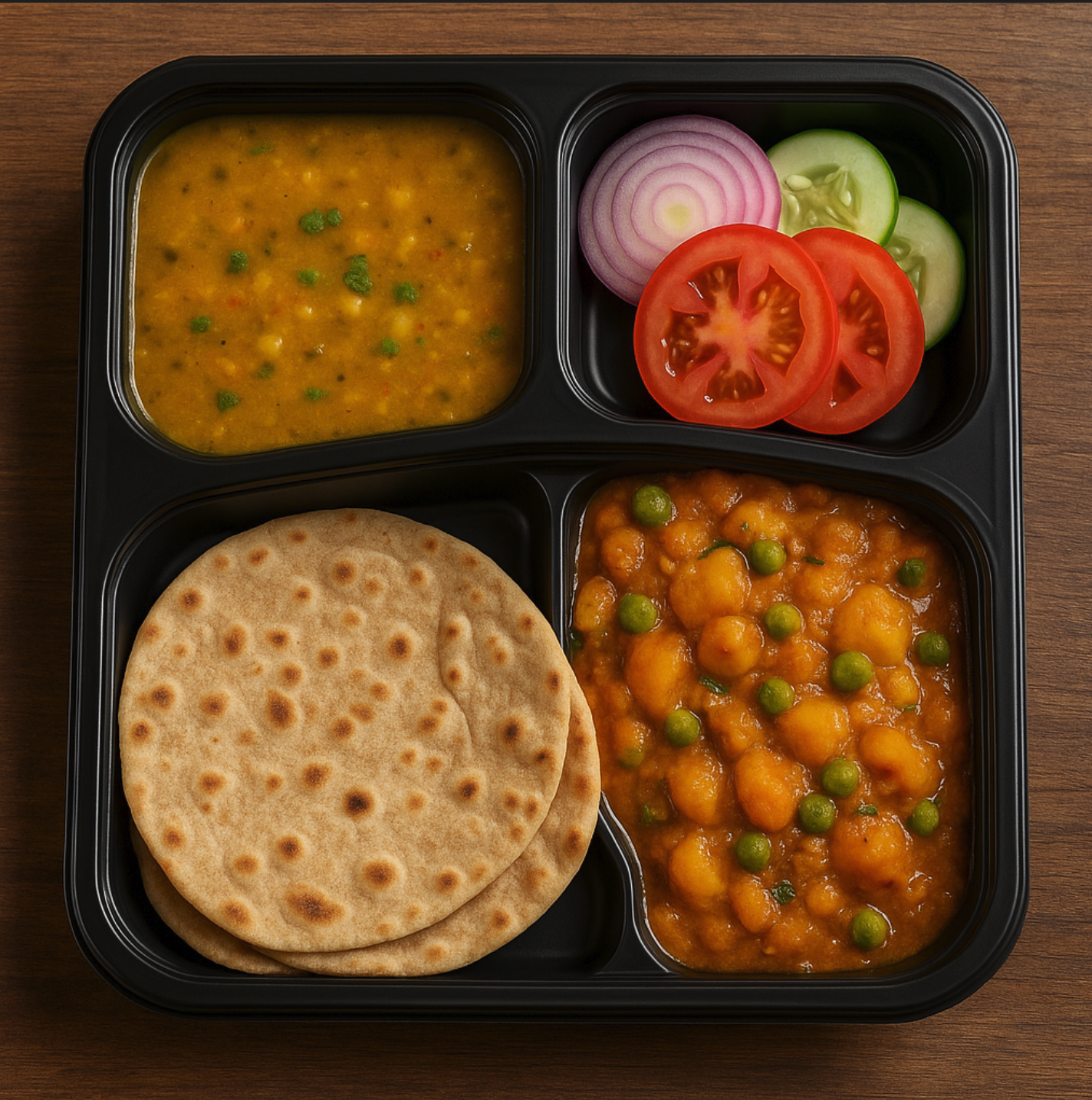 Aloo Matar Thali_0