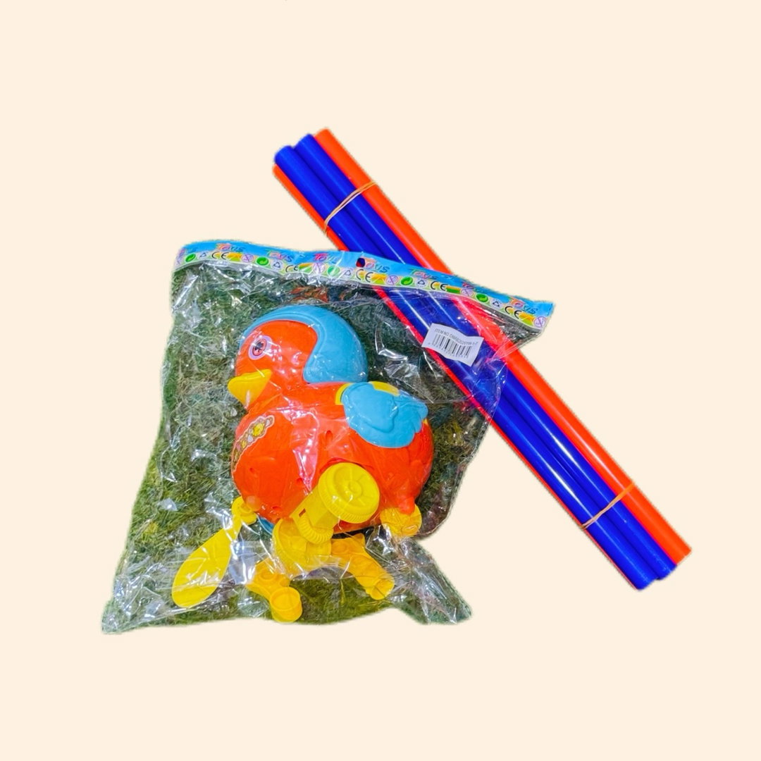 بطة مع عصا دفع