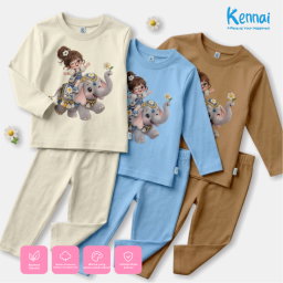 SETELAN PEREMPUAN SERIES ELEPHANT & GIRL