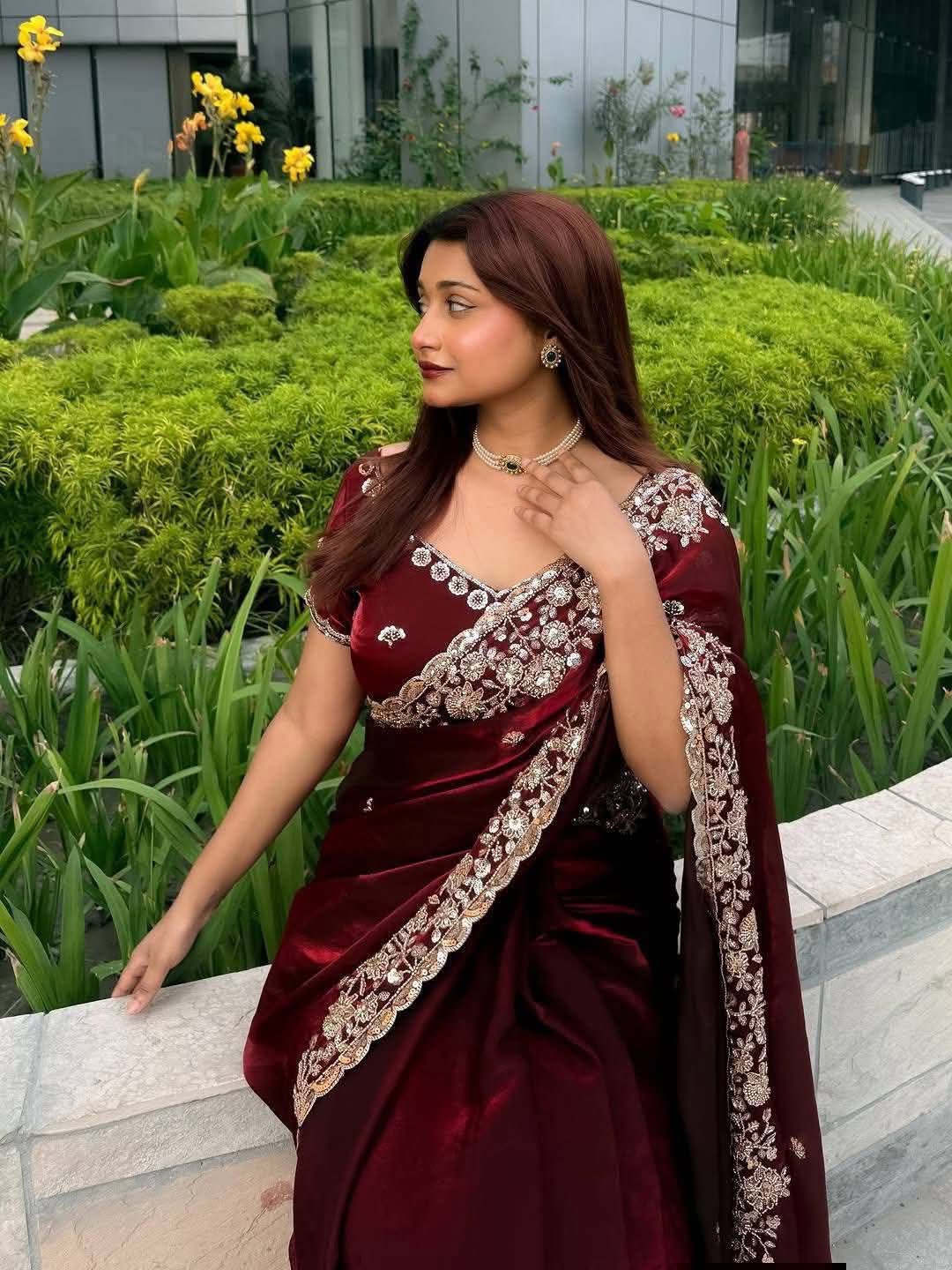 Indian Fendi Silk Saree Collection_0