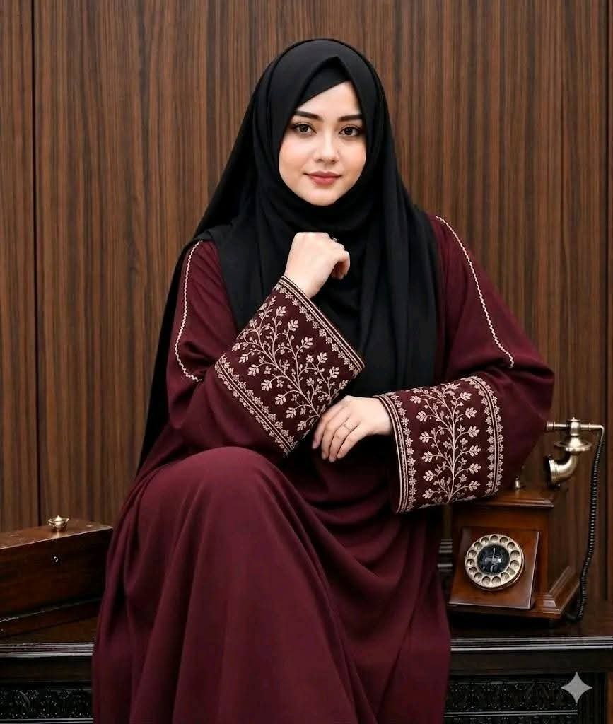 Anzar Embroidery Borka (Only Borka)_0