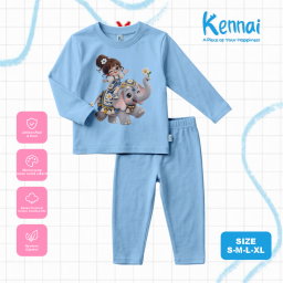 SETELAN PEREMPUAN SERIES ELEPHANT & GIRL BB