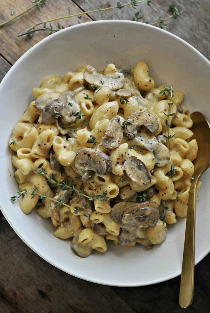 Mac & Cheese with Mushrooms_0