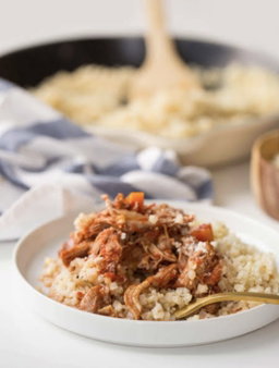 Beef Ragu with Veggies & Rice