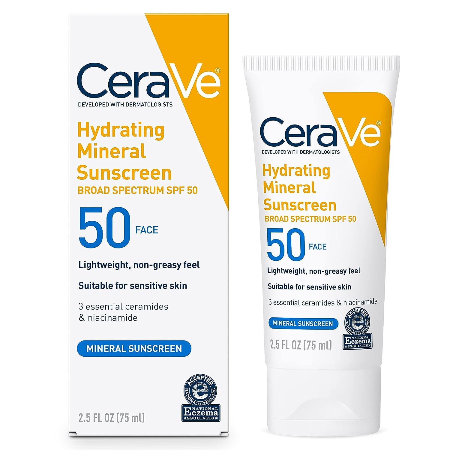 Cerave Hydrating Mineral Sunscreen Broad Spectrum SPF for Face & Body_3