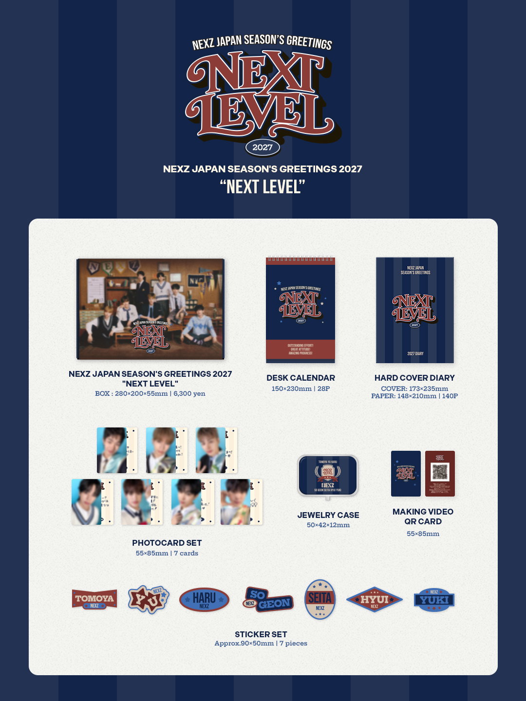 NEXZ JAPAN SEASON'S GREETINGS 2027 “NEXT LEVEL”_0
