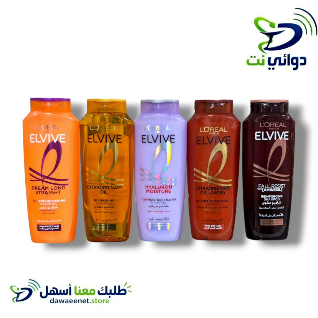 Loreal شامبو لوريال كبير 400ml منوع