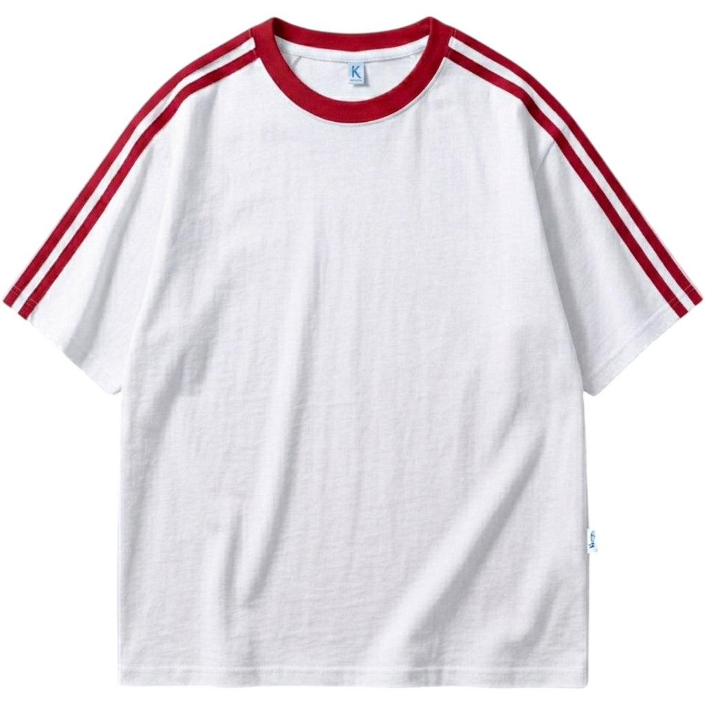 KAOS ATASAN OVERSIZE SERIES INDONESIA PW POLOS WHITE LIST