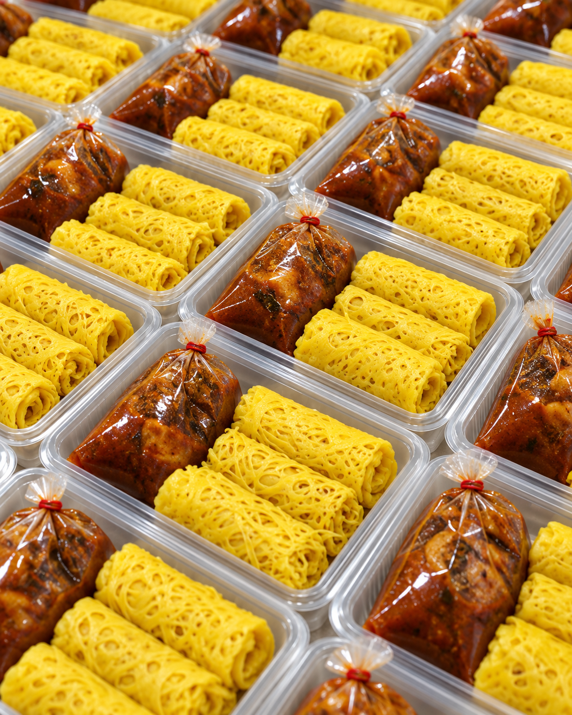 Roti Kirai with Chicken Curry